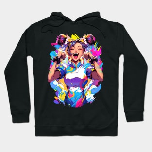 CHUN LI - EMPRESS OF HAPPINESS | Street Fighter Anime Manga Gaming Hoodie